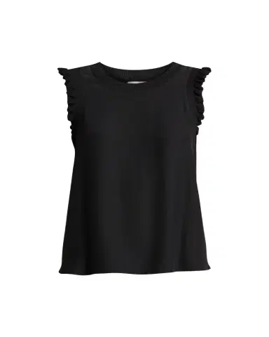 Cinq à Sept Tous Les Jours Lenore Crewneck Sleeveless Silk Top | Thumbnail 1