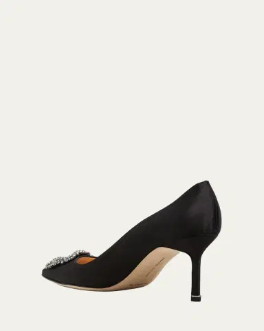 Manolo Blahnik Hangisi 70mm Pump | Thumbnail 4