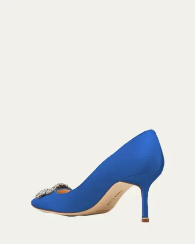 Manolo Blahnik Hangisi 70mm Pump | Thumbnail 8