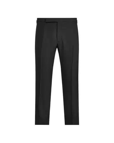 Ralph Lauren Purple Label Gregory Hand-Tailored Tuxedo Trouser | Thumbnail 1 Ralph Lauren Purple Label Gregory Hand-Tailored Tuxedo Trouser | Thumbnail 1