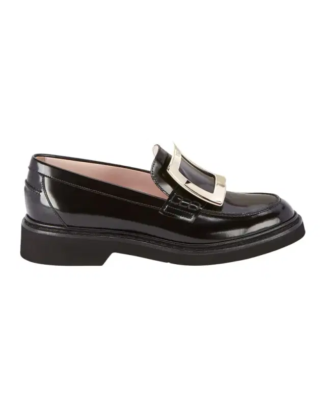 Roger Vivier Viv Rangers Buckle Loafers