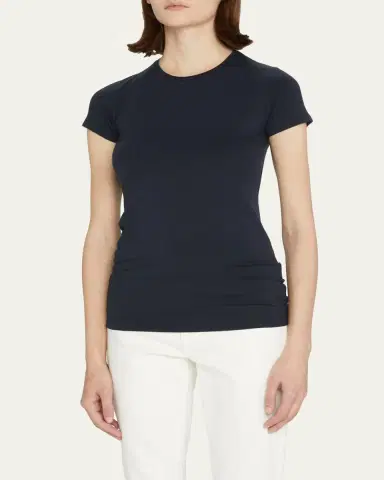MAJESTIC FILATURES Soft Touch Short-Sleeve Crewneck T-Shirt | Thumbnail 4 MAJESTIC FILATURES Soft Touch Short-Sleeve Crewneck T-Shirt | Thumbnail 4