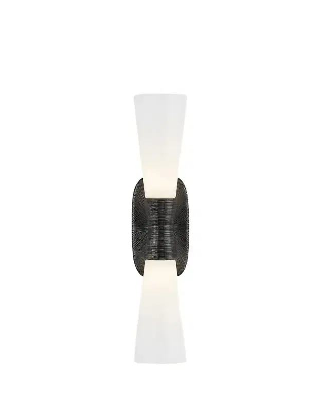 Visual Comfort Signature Utopia Large Double Bath Sconce By Kelly Wearstler