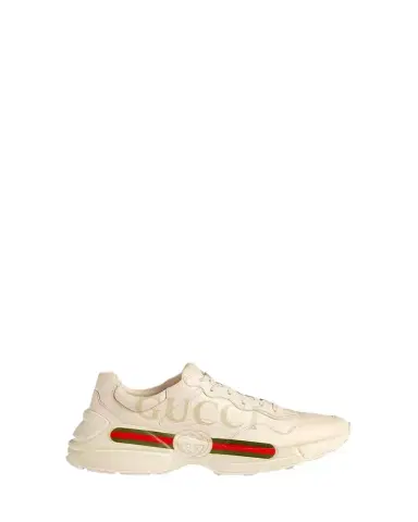 Gucci Men's Rhyton Retro Logo Sneakers | Thumbnail 1