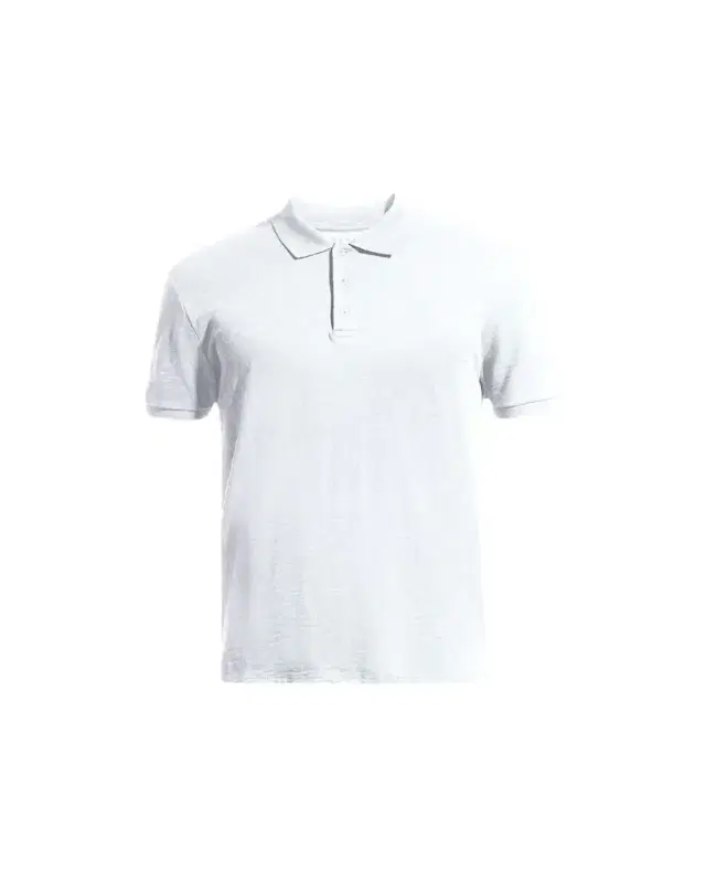 Vince Classic Slub Cotton Polo Shirt