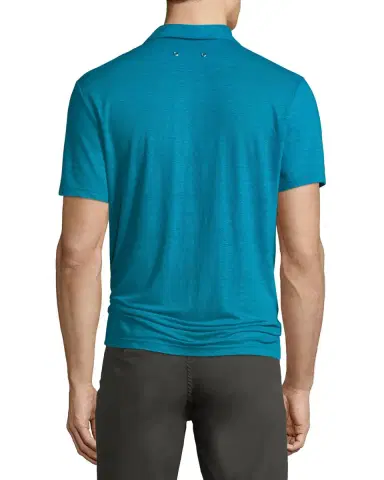 Vilebrequin Men's Pyramid Linen Polo Shirt | Thumbnail 2
