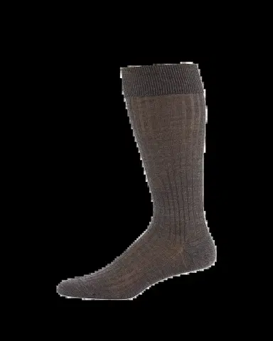 Pantherella Men's Laburnum Over-the-Calf Ribbed Merino Wool Socks | Thumbnail 2 Pantherella Men's Laburnum Over-the-Calf Ribbed Merino Wool Socks | Thumbnail 2