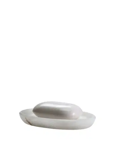 Labrazel Alisa Alabaster Soap Dish | Thumbnail 1