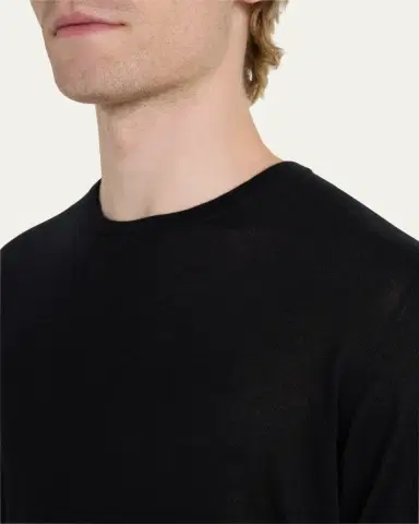 Bergdorf Goodman Crewneck Cashmere Sweater | Thumbnail 5