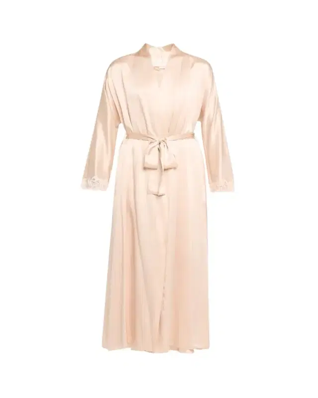 Christine Lingerie Bijoux Long Silk Robe