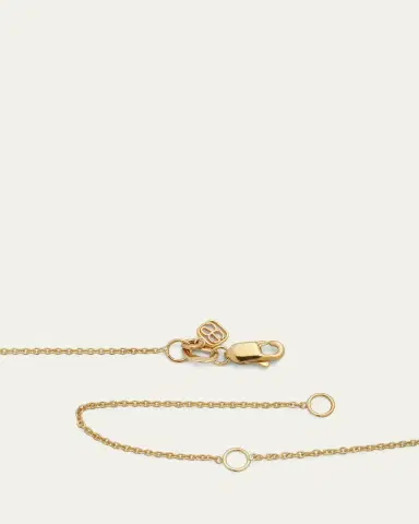 Sydney Evan Large 14k Yellow Gold & Diamond Love Necklace | Thumbnail 4 Sydney Evan Large 14k Yellow Gold & Diamond Love Necklace | Thumbnail 4