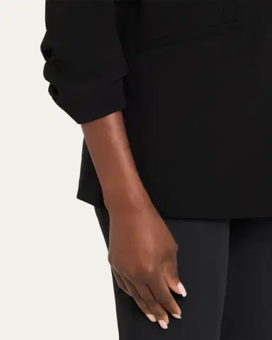 Cinq à Sept Khloe Crepe 3/4-Sleeve Blazer | Thumbnail 5 Cinq à Sept Khloe Crepe 3/4-Sleeve Blazer | Thumbnail 5