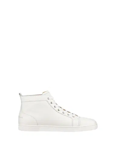 Christian Louboutin Men's Louis Leather High-Top Sneakers | Thumbnail 1