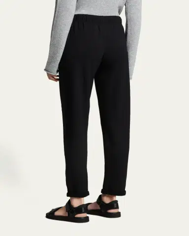 MAJESTIC FILATURES Drawstring French Terry Pants with Rolled Hem | Thumbnail 3 MAJESTIC FILATURES Drawstring French Terry Pants with Rolled Hem | Thumbnail 3