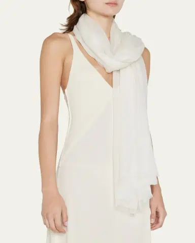 Sofia Cashmere Lightweight Cashmere Scarf | Thumbnail 2