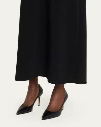 Gianvito Rossi Gianvito 85 Vitello Leather Point-Toe Pumps | Thumbnail 2