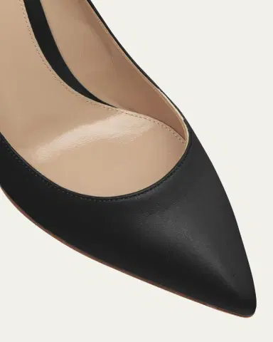 Gianvito Rossi Gianvito 85 Vitello Leather Point-Toe Pumps | Thumbnail 5