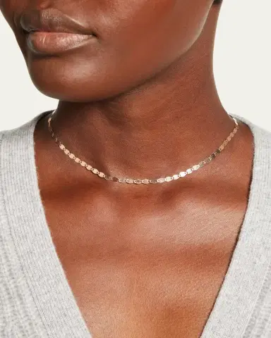 Lana 14K Gold Large Nude Chain Choker Necklace | Thumbnail 2 Lana 14K Gold Large Nude Chain Choker Necklace | Thumbnail 2
