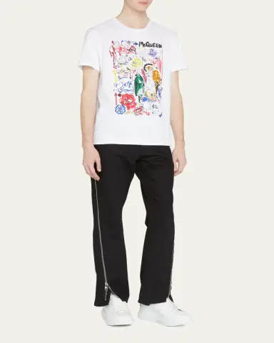 Alexander McQueen Men's Oversized Sneakers | Thumbnail 3 Alexander McQueen Men's Oversized Sneakers | Thumbnail 3
