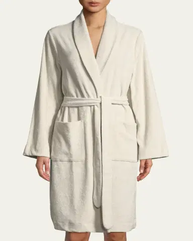 Hanro Plush Short Robe | Thumbnail 2