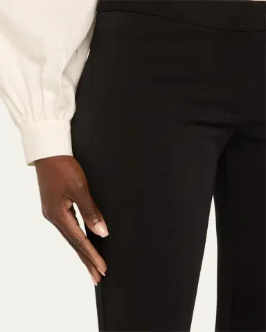 Lafayette 148 New York Waldorf Flare Secco Stretch Pants | Thumbnail 5