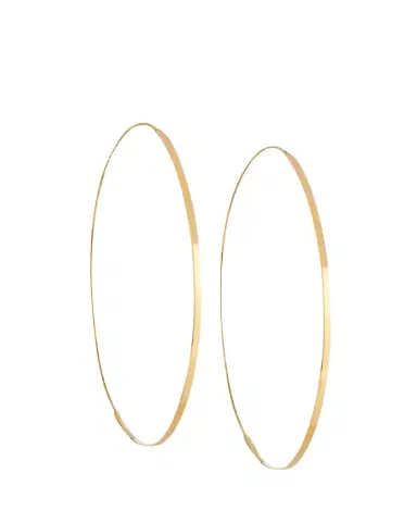 Lana Flat Magic 14K Gold Hoop Earrings | Thumbnail 1 Lana Flat Magic 14K Gold Hoop Earrings | Thumbnail 1