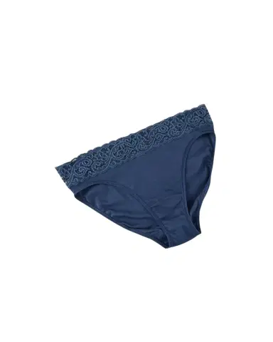 Hanro Moments High-Cut Lace-Trim Briefs | Thumbnail 1