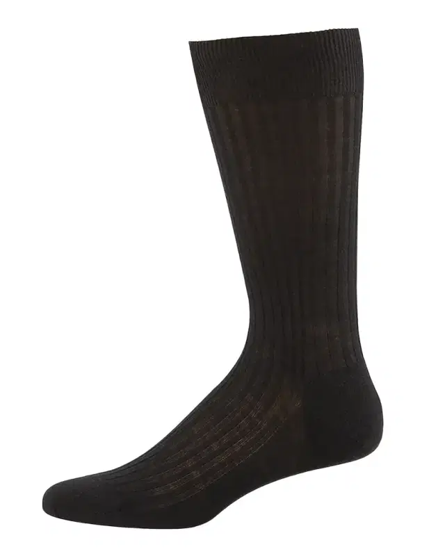 Men 's Laburnum Ribbed Wool Mid-Calf Socks