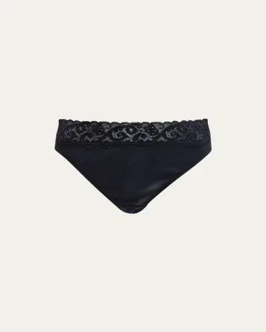 Hanro Moments High-Cut Lace-Trim Briefs | Thumbnail 6