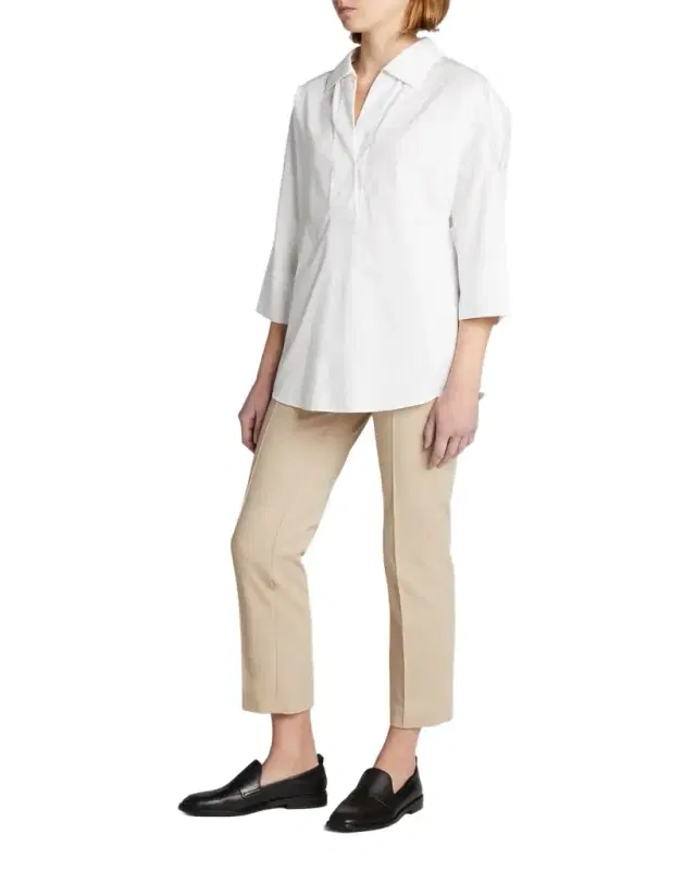 Franca Mid-Rise Cropped Pants