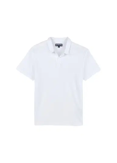 Vilebrequin Men's Pyramid Linen Polo Shirt | Thumbnail 1