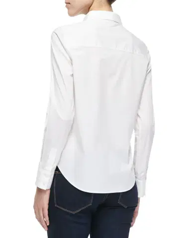 DEREK LAM 10 CROSBY Robertson Cropped Flare | Thumbnail 5