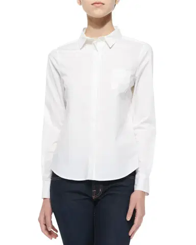 DEREK LAM 10 CROSBY Robertson Cropped Flare | Thumbnail 6