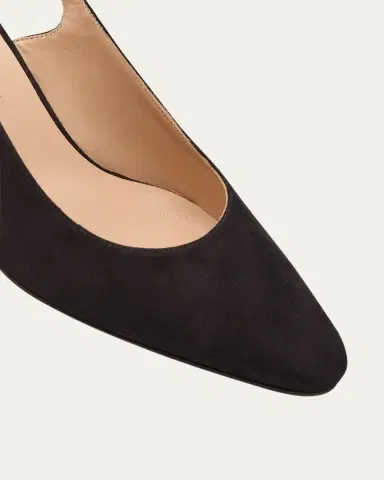 Manolo Blahnik 50mm Allurasa Suede Slingback Pump | Thumbnail 5