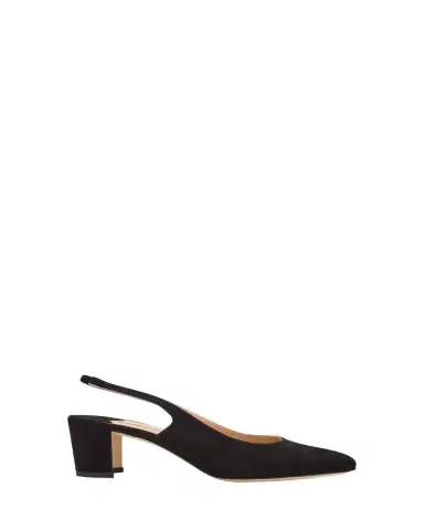 Manolo Blahnik 50mm Allurasa Suede Slingback Pump | Thumbnail 1