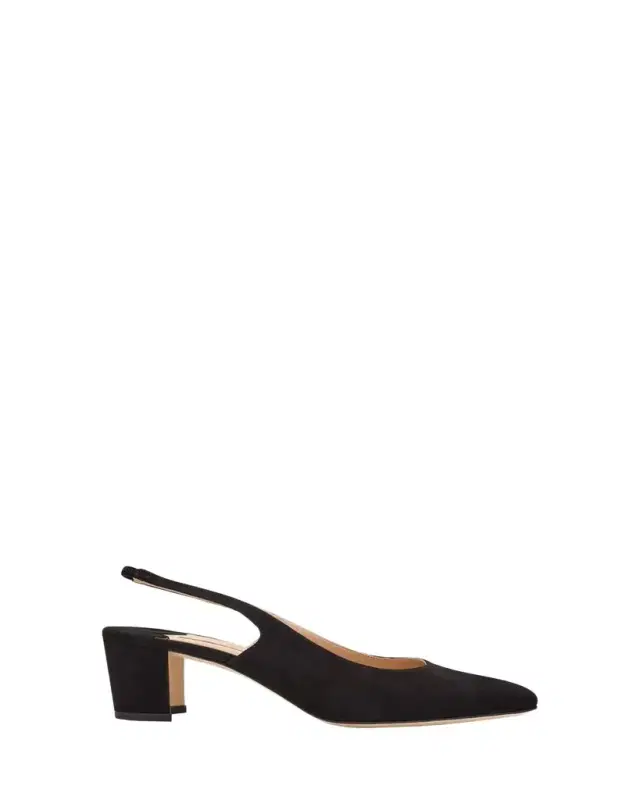 50mm Allurasa Suede Slingback Pump
