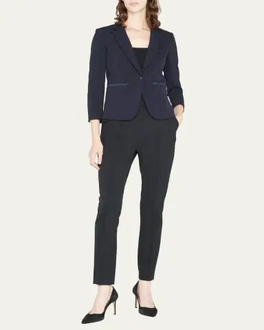 Veronica Beard Schoolboy Scuba Dickey Jacket | Thumbnail 2