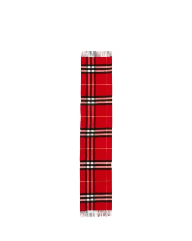 Classic Check Cashmere Scarf