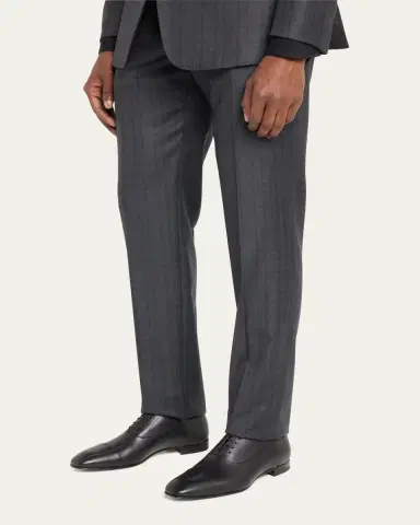 Christian Louboutin Greggo Men's Lace-Up Leather Dress Shoes | Thumbnail 2 Christian Louboutin Greggo Men's Lace-Up Leather Dress Shoes | Thumbnail 2