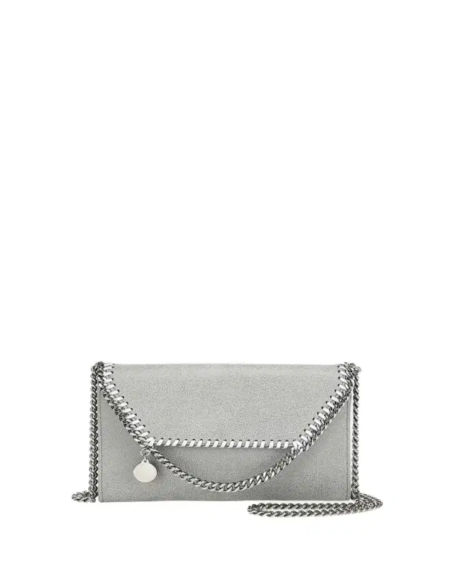 Stella McCartney Mini Falabella Shaggy Deer Wallet on Chain