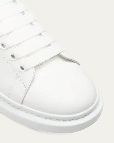 Alexander McQueen Men's Leather & Suede Oversized Sneakers | Thumbnail 5