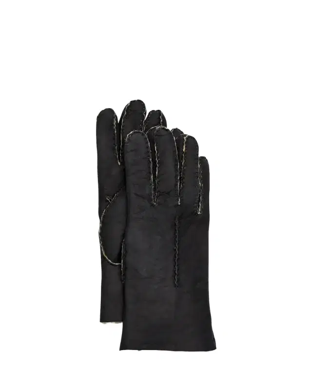 Lambskin Shearling-Lined Gloves