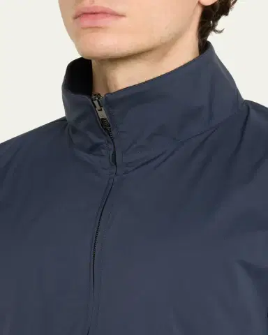 Loro Piana Men's Windmate Reversible Bomber Jacket | Thumbnail 4