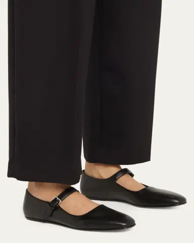 The Row Ava Mary Jane Ballerina Flats | Thumbnail 2