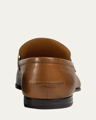Gucci Men's Jordaan Leather Loafers | Thumbnail 7