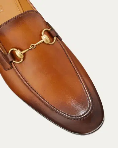 Gucci Men's Jordaan Leather Loafers | Thumbnail 8