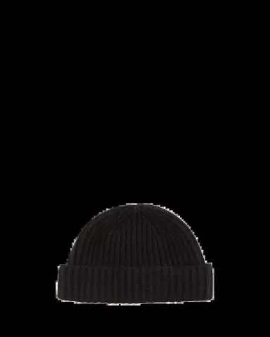 Bergdorf Goodman Men's Rib-Knit Cashmere Beanie Hat | Thumbnail 2