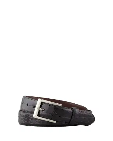 W. Kleinberg Glazed Alligator Belt | Thumbnail 1 W. Kleinberg Glazed Alligator Belt | Thumbnail 1