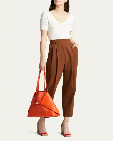 Akris Ai Medium Soft Leather Shoulder Bag | Thumbnail 14 Akris Ai Medium Soft Leather Shoulder Bag | Thumbnail 14