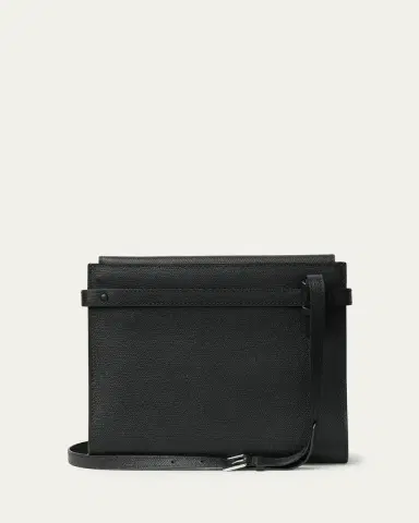 Valextra B-Tracollina Leather Shoulder Bag | Thumbnail 3 Valextra B-Tracollina Leather Shoulder Bag | Thumbnail 3